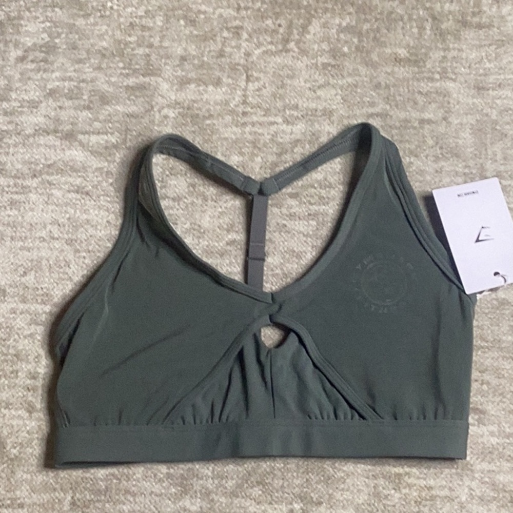 Gymshark Olive Sports Bra
